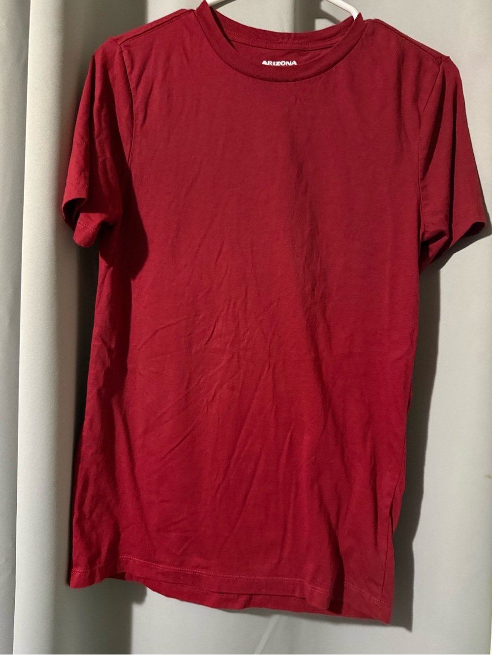 Arizona Jean Company Women’s Red Short Sleeve Crew Neck Tee